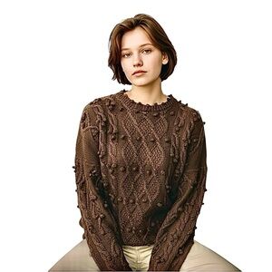 Exquisite New Hand Knit 🧶 Sweater from England